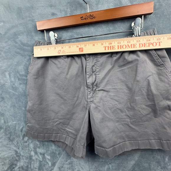Chubbies Shorts Mens XL Gray 5.5 (5") Inseam Elastic Waist Stretch Casual Preppy - Picture 11 of 13